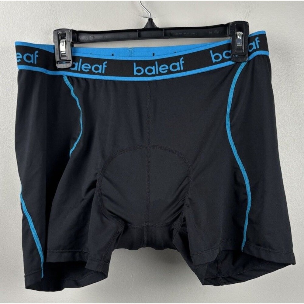 BALEAF Black 3D Padded Athletic Cycling Shorts Mini Bicycle Women's Size 3XL